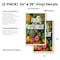 Signmission Fresh Vegetables, Vinyl Decals Only 24 Inch x 36 Inch, Vinyl Decal, 2PK DSB-2436-2PACK-Fresh Vegetables - alternate 2
