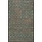 Jonathan Y Petunia Distressed All-Over Floral Border Non-Slip Machine-Washable Green/Brown 4ft x 6ft Area Rug PTN102A-4 - alternate 1