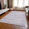 Homeroots 9' X 12' Lavender And Lilac Abstract Washable Indoor Outdoor Area Rug 613113 - alternate 3
