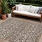 Homeroots 8' X 10' Brown And Beige Southwestern Washable Indoor Outdoor Area Rug 594157 - alternate 1