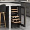 Koolmore Reserve 15 in. Under-Counter Panel Ready Dual Zone Built-in Wine Cooler with 23 Bottle Cap KM-CW28DZ-WPR - alternate 2