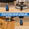 Hiltex Double-Flute Straight Cut Router Bit Set, 4 Pieces, 1/4 Inch Shank, CNC Woodworking Tool 10101H - alternate 3