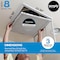 Simply 23.5x23.5x1 Merv 8, Pleated Air Filter, High Capacity, 6PK S-08-06-2352351 - alternate 3