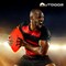 Outdoorcruiser Light Up Football-Waterproof Rubber Construction Glow in The Dark, Glows Up to 30 HrsTap Activation OCRGB6 - alternate 3