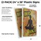 Signmission Hot Yoga, Plastic Signs Only 24 Inch x 36 Inch, Corrugated Plastic, 2PK CSB-2436-2PACK-30394 - alternate 2
