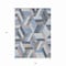 Homeroots 9' X 12' Blue Geometric Washable Indoor Outdoor Area Rug 608050 - alternate 3