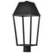 Nuvo Colt, 10 Watt, LED Outdoor Post Lantern, Matte Black Finish 62/2313 - alternate 3