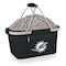 Picnic Time Family Of Brands NFL Miami Dolphins - Metro Basket Collapsible Cooler Tote 645-00-175-174-2 - alternate 1