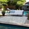 Homeroots 8' X 10' Beige and Ivory Abstract Washable Non Skid Indoor Outdoor Area Rug 559232 - alternate 4