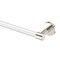 Gatco Clarion 24 in Towel Bar, Crystal-Clear Acrylic/Polished Nickel 5720 - alternate 1