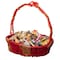 Wickerwise Hand Woven Basket, Wicker Basket - Perfect Storage Basket, Garden Party Decoration or Picnic QI004725 - alternate 3