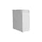 Homeroots 20" White Wood Freestanding Bathroom Vanity 543599 - alternate 2