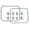 Mytee Products Bolt-On Hoop Set For Load Locks 1in Round Dia., 4PK DV-GST-Hoopx4 - alternate 3
