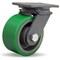 Hamilton Extended Service Swivel Caster, 6" x 3" Duralast Polyurethane (95A) on Cast Iron Wheel S-ES-63DB - alternate 1