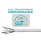 Monoprice Cat6 Utp Solid, Cmr1000 ft., White 8108 - alternate 4