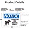 Signmission Forget The Dog Beware Of Wife, 24 Inch X 18 Inch, Aluminum Metal Sign, 2PK OS-2PACK-NS-A-1824-L-12876 - alternate 3