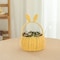 Wickerwise Hand-Woven Easter Bunny Ear Basket with Handle - Multi-Purpose Paper Rope Wicker Basket for QI004723.YL - alternate 4