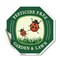 Signmission Pesticide Free Garden & Lawn, 10 Inch X 10 Inch, Vinyl Decal OC-D-10-124 - alternate 1