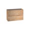 Homeroots 28" Oak Wood Freestanding Bathroom Vanity With White Sink And Two Drawers 627457 - alternate 1