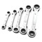 Performance Tool 5 pc. Ratcheting Wrench Set, SAE, Reversible, Storage Rack W709 - alternate 1
