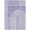 Homeroots 5' X 8' Lavender And Purple Geometric Washable Indoor Outdoor Area Rug 582723 - alternate 4