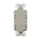 Eaton Wiring Devices Eaton Tamper-Resistant GFCI Receptacle, 125 V, 15 A, NEMA: NEMA 5-15R, Back, Side Wiring, Light Almond TRGF15LA - alternate 2