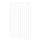 Nuvo Iron 45-in W x 68-in H Glossy Wht Coral Gate48-in W Opening Self Close Hardware W/Dbl Side Handle ICG04568GW - alternate 1