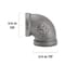 Southland 3/4-in FIP Black Iron 90-degree Elbow 520-004HN - alternate 3