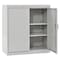 Sandusky Lee Medium Duty Welded Steel Counter-Height Storage Cabinet, 36x24x36, Dove Gray CA21362436-05 - alternate 1