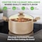 Nutrichef 75-Piece Non-Stick Pots and Pans Set, Complete Ceramic Cookware Set with Bakeware, Utensils, Knife NCCW75TBR - alternate 3