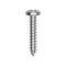 Auveco 6 x 3/4in Phillips Pan Head Tapping Screw Zinc, 100PK 2364 - alternate 1