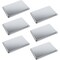 Amgood 18 in. x 26 in. Full Size Peforated Aluminum Bun / Sheet Pan, 6PK AMG PBP-19G-1826-6PK-Z - alternate 4