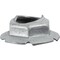 Auveco Thread Cutting Nut 1/2in Stud Size - Zinc, 100PK 23636 - alternate 1