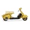 Homeroots 9" Yellow and Black Metal Hand Painted 1959 Yellow Scooter Model Motorcycle 489435 - alternate 3