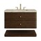 James Martin Vanities Allamari 36" Single Vanity, Sable w/ 3 CM Tajnar Eclos Top D640-V36-SBL-WTJR - alternate 1