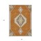 Homeroots 8' X 10' Copper Brown And Ivory Oriental Washable Indoor Outdoor Area Rug 598397 - alternate 3