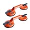 Vevor Vacuum Suction Cup Double Glass Lifter 4.7" 330 lbs 2 Pack Aluminum Handle, 2PK GS-N02 - alternate 1