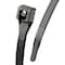 Gardner Bender Cable Tie, 8 in L, 2 in Max Bundle Dia., Black, Nylon 6/6, 50 lb Strength 45-308UVBFZ - alternate 1