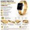 Elegani Replacement Stainless Steel Replacement Band Compatible with Apple Watch 41mm, Rose Gold OLAB-RGD-41mm - alternate 2