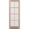 Doornmore G108, 37.75" x 98" ( 36" Door) Left Hand, Mahogany SDL 8 Lite Exterior Door G108-SW-3696_1_LI - alternate 1