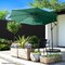 Villacera 10-Foot Offset Patio Umbrella, Green 83-OUT5412 - alternate 3