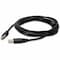 Add-On Addon 5 Pack Of 3.05M (10.00Ft) Usb 2.0 (A) Male To Female Black, PK5 USBEXTAA10FB-5PK - alternate 1
