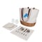 Picnic Time Family Of Brands Detroit Lions - Promenade Picnic Basket, (Beige Canvas) 203-20-187-114-2 - alternate 3
