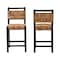 Bali & Pari Raniya Handwoven Seagrass Counter Stool 262-2PC-14344-ZORO - alternate 3