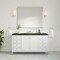 James Martin Vanities Chicago 60" Single Vanity, Glossy White, w/ 3 CM Phantome Eclos Top 503-V60S-GW-3PHT - alternate 5