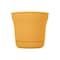 Bloem Planter, 10 in Dia, 9.8 in W, Saturn Design, Earthy Yellow, Matte SP1023 - alternate 4