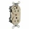 Leviton Straight Blade Receptacle, 5-15R, 15 A, 125V AC, Surface Mount, Self-Grounded M8200-PLI - alternate 1