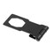 Prime-Line Door and Gate Safety Hasp Hinge Latch with Keyed Twist Knob Lock 3 inch with Screws Matte Black U 117168 - alternate 5