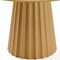 Homeroots 46" Brown Solid Wood Pedestal Base Round Top Dining Table 721020 - alternate 2