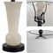 Jonathan Y Eliza 23" Transitional Modern Alabaster/Metal LED Table Lamp, Natural/Black JYL5021B - alternate 4